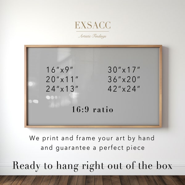 Print & Frame Service Etsy