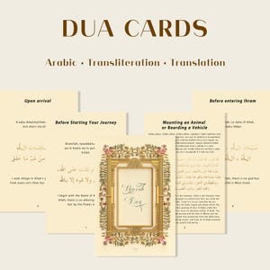 Tarjeta Umrah Dua, oración musulmana Ramadán regalo digital imprimible descarga instantánea