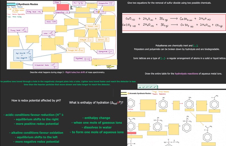 COMPLETE Alevel Chemistry Anki Flashcards 3200 Cards AQA, OCR A