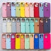 30 Solid Color Liquid Silicone iPhone Case & iOS App Icon Pack | Colorful iPhone Cover with Logo, Soft Shell for Apple 14 13 12 11 X Pro Max