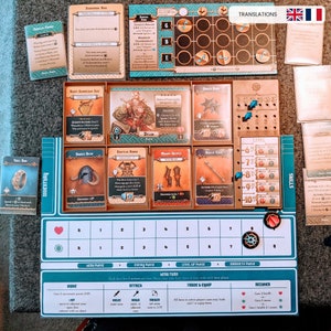 Massive Darkness 2, Print and Play, Spielermatten