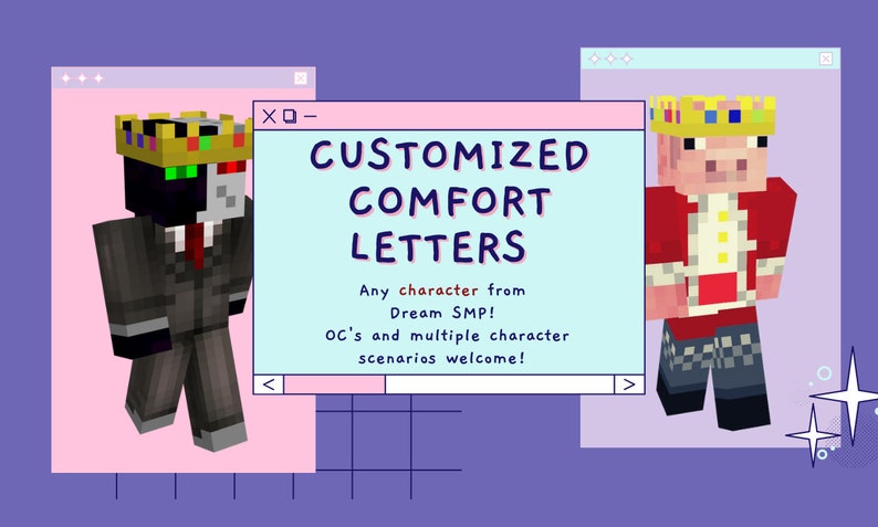 Dream SMP Character Comfort Letters 