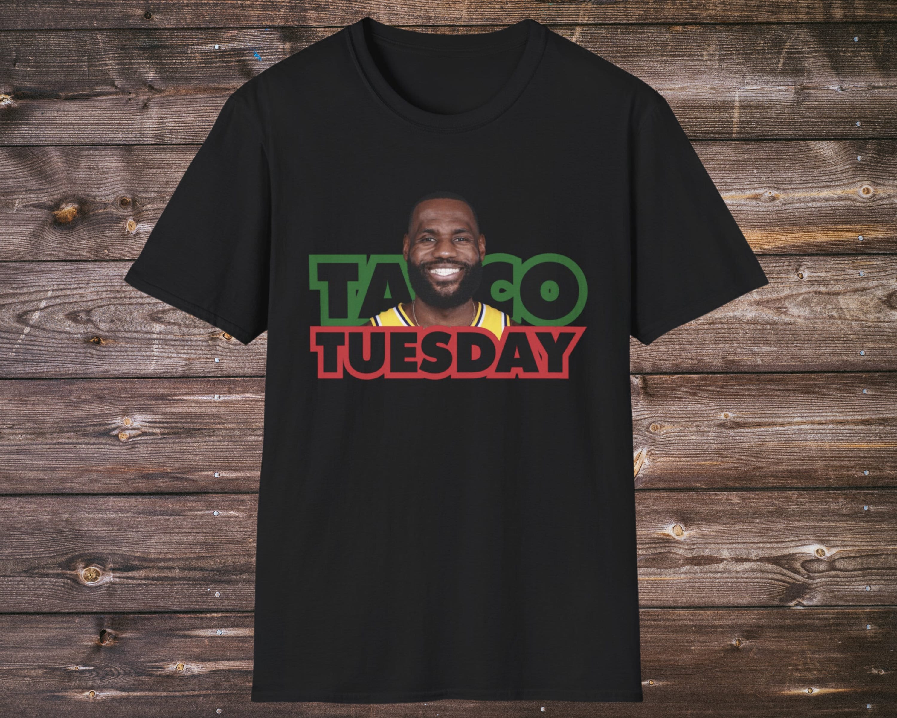 Taco Tuesday T Shirt La Los Angeles Basketball T Shirt T-Shirt Taco Tuesday T Shirt La Los Angeles Basketball T Shirt T-Shirt