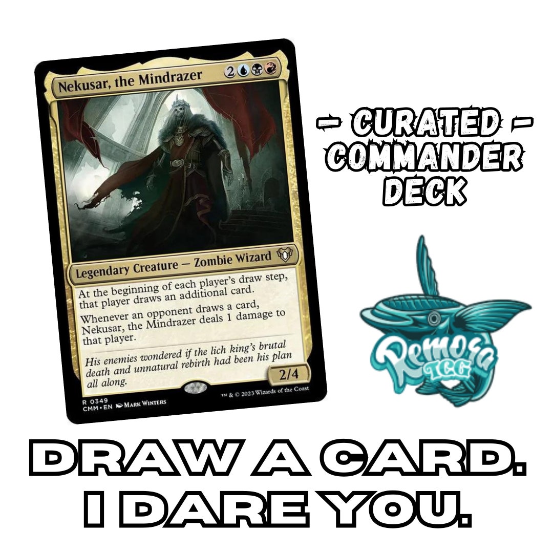 Nekusar, the Mindrazer Custom Commander Deck Budget Combo Burn EDH