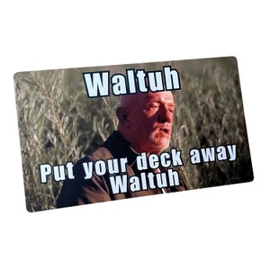 Tapete de jogo Waltuh | Tapete de jogo Meme | Tapete de jogo TCG | Tapete de jogo | Tapete de jogo de cartas | Tapete de jogo engraçado