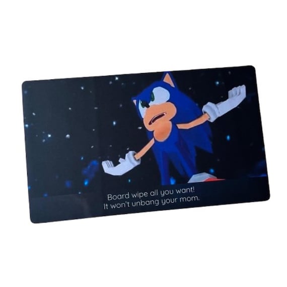 Hedgehog Bang | Meme Playmat | TCG Playmat | Gaming Pad | Card Game Playmat | Funny Playmat