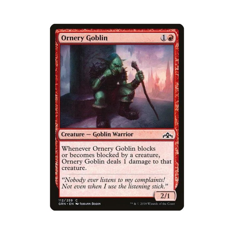 Krenko, Mob Boss Goblin Tribal Deck Custom Commander Deck MTG EDH Magic the Gathering Goblin
