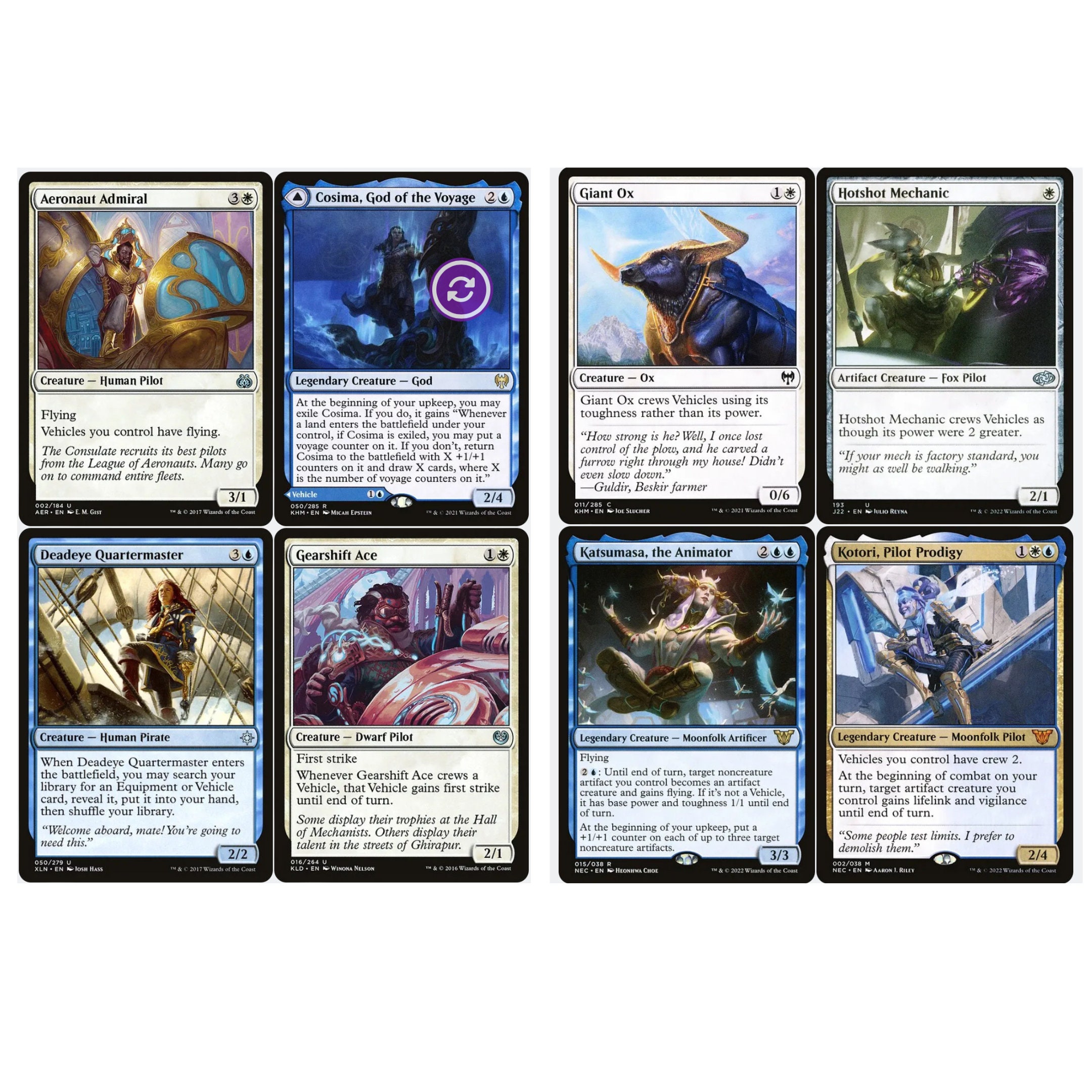 Shorikai, Genesis Engine Deck Custom Commander Deck MTG EDH Artifact Deck Magic the Gathering
