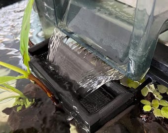 Erweiterbares Universeller Aquarium Filter Baffel / Diffusor V.2.0 (SM, M, L, XL und Eigenbau) Wasserwechsel Diffusor