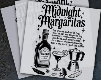 Midnight Margaritas Ready To Press, Salt Rosemary Lavender Love Dtf Transfer