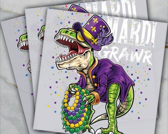 Mardi Gras, Mardi Grawr Ready To Press, Dtf Transfer, Heat Press, Cold Peel Dtf Transfer,