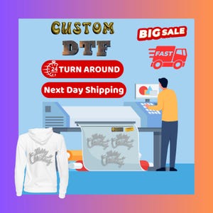 DTF Gang Sheet, Custom DTF Transfers, Wholesale Gang, Bulk DTF Sheets, Ready To Press,Direct to Film Transfer,Personalized Heat Print Bild 4