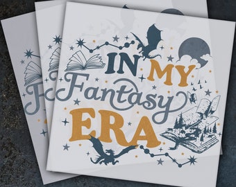 In My Fantasy Era Ready To Press, Book Lover DTF, Dtf Transfer, Heat Press, Hot Peel Dtf Transfer