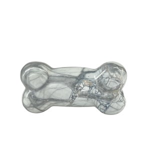Hand-Carved Marble Stone Dog Urn: Pet Cremation Vessel