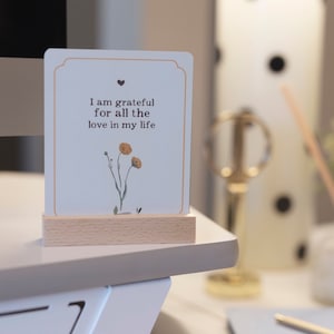 Cartes d'affirmation pour les femmes Coffret cadeau pour les soins personnels Cartes d'encouragement image 7