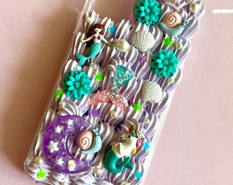 Mermaid theme Decoden Phone case - iPhone 11/12/13