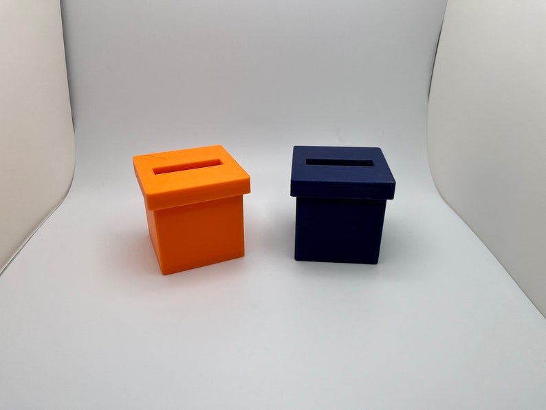 Custom Sized 3d Printed Square Prize/giveaway Raffle Boxes - Etsy