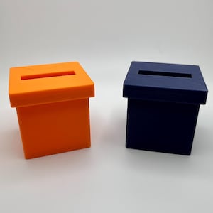 Benutzerdefinierte Größe 3d gedruckte quadratische Preise / Giveaway Raffle Boxes