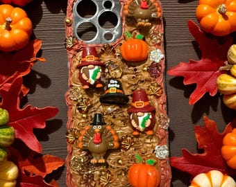 Handmade phone case Thanksgiving