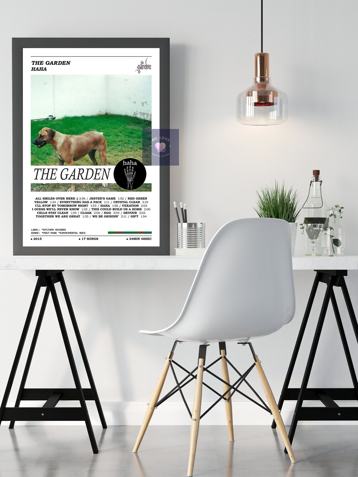 The Garden Haha Album Poster / the Garden Poster / Album Etsy