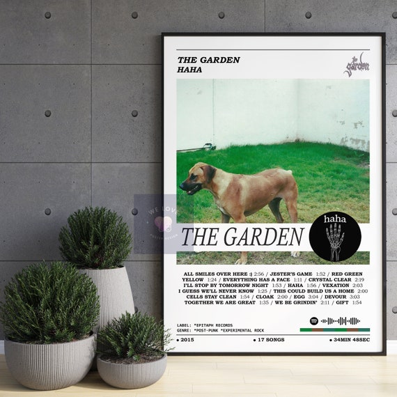 The Garden Haha Album Poster / the Garden Poster / Album Etsy