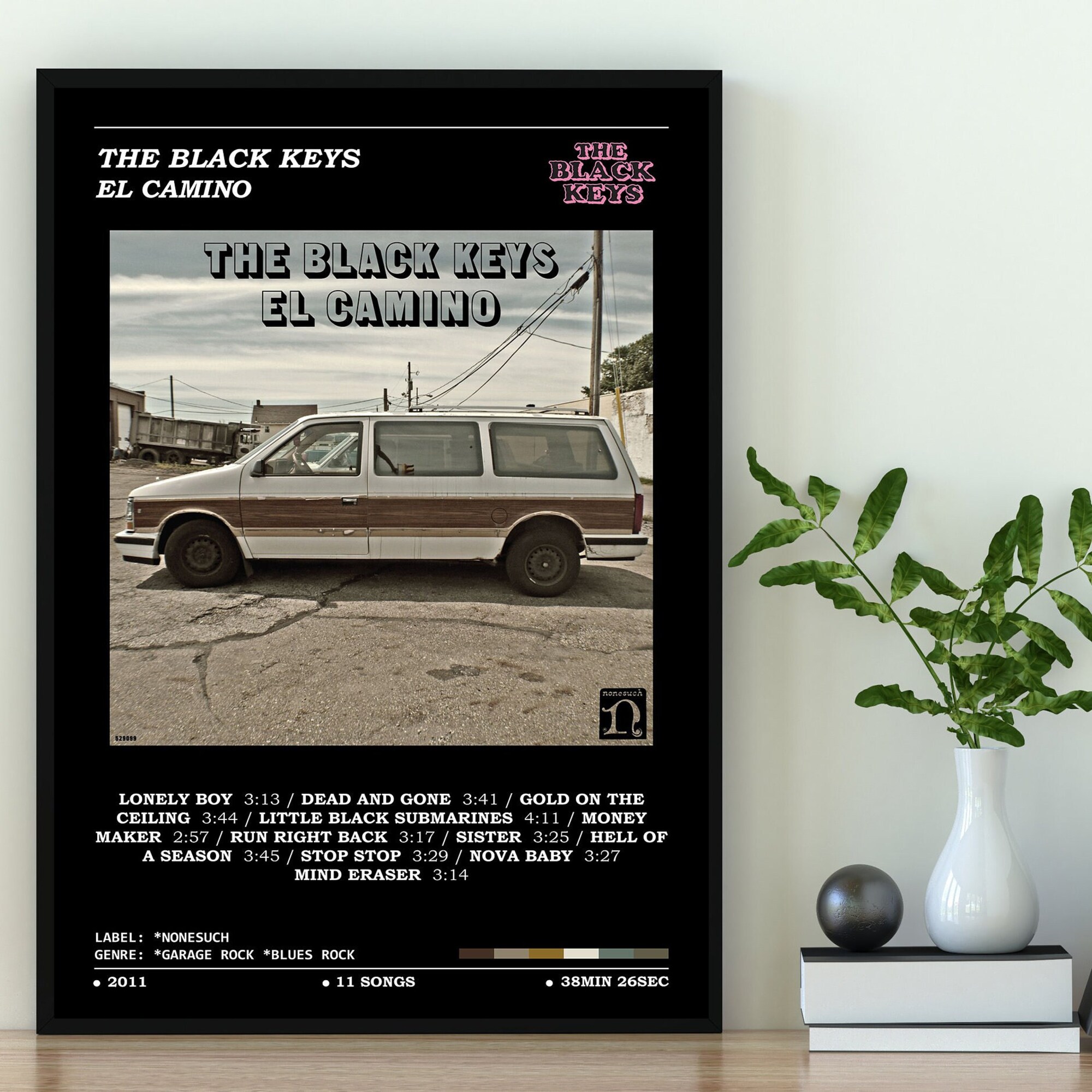 The Black Keys - El Camino Album Poster