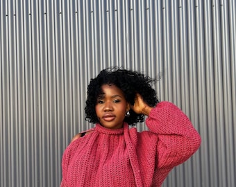 Balloon Sleeve Sweater pattern