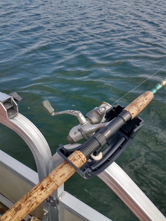 Katydid Triple Bay Box Spider Fishing Rod Holders for Pontoon Boats