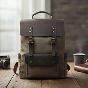 Adventure Leather Backpack - Etsy
