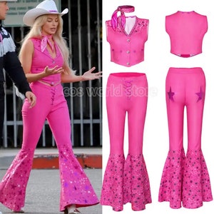 Pink Hollywood Star Cowgirl Costume - Etsy