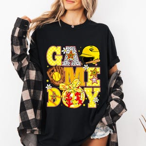 Game Day Softball T-Shirt, Game Day Shirt, Softball Life Tee, Softball Lover, Softball Teen Girl Gift, Softball Player Gift
