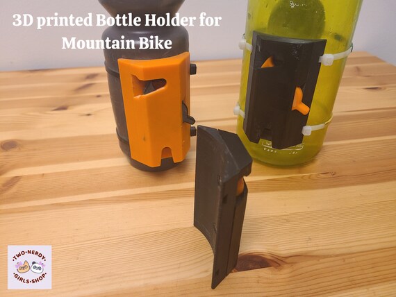 Mountain Bike Universal Bottle Holder Bottle Cage 3D Printed Sturdy Heavy Duty for Trails Etsy