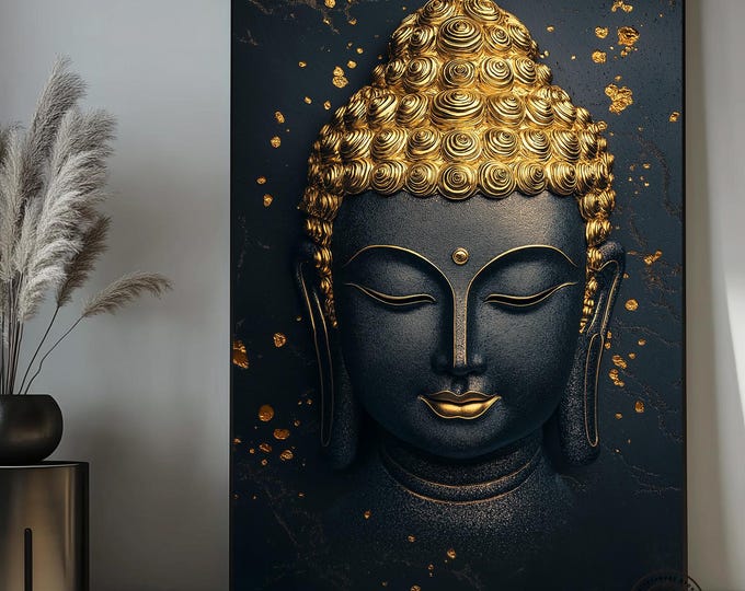 Buddha Wall Art Framed Poster, Buddha Wall Art, Buddha Painting, Zen Wall Art, Buddha Poster, Buddha, Buddha Wall Decor, Asian Wall Art, Art