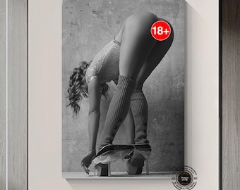 Erotic Wall Art, Erotic Figure Art, Women Erotic Art, Erotic Art Prints, Luxury Wall Art, Black Erotic Art, Sexy Feet Fetish