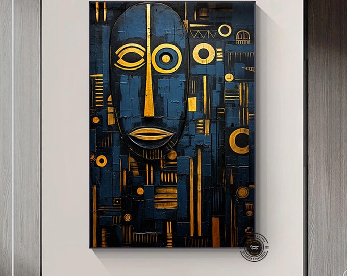 Tribal Mask African Art Framed Poster, African Mask, African Wall Art, African American Art, African Tribal Art, African Tribal Mask, Decor