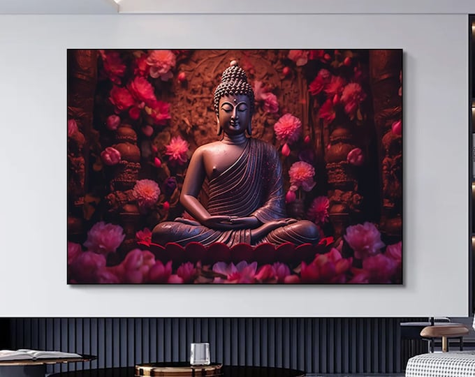 Buddha Canvas, Print, Wall Art Canvas Design, asian wal art, Buddha Print Wall Art,Asian Wall Art,Buddha Wall Art,Buddha Poster,