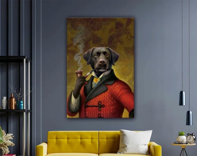 Scottie Dog Kilt Scottish Terrier Canvas, Art Print Picture Painting Dog Graphic illustration Art Picture Poster Drawing Dog Gift Dog Lover