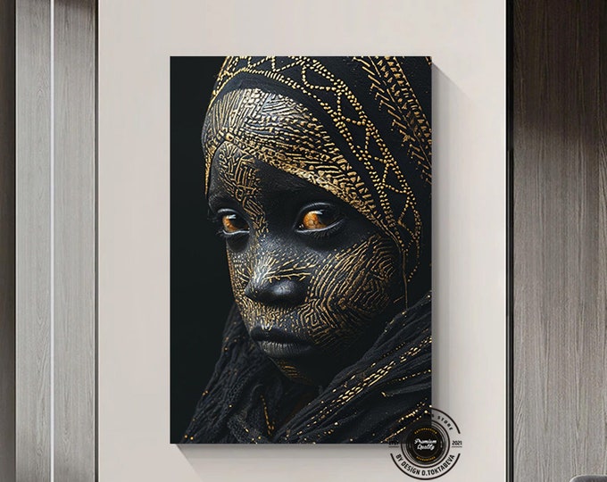 Black Boy  Art Print, African Wall Art Framed, Above Bed Wall Art, Black Child Art, Colorful Abstract Art Print, Black Boy Wall Art
