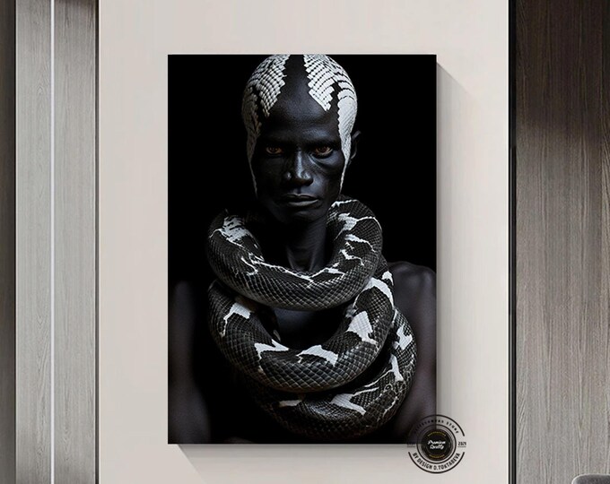 African American Culture Wall Art, African Culture Wall Decor, Wall Symbol Canvas Painting, Abstract Canvas Wall Art, Africa Wall Art, Gift