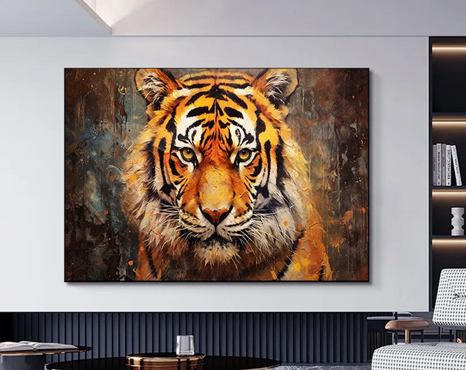 Lion Colorful Abstract Poster, Lion Wall Art, Lion, Lion Print, Colorful Wall Art, Abstract Art, Colorful, Home Decoration, Lion Painting