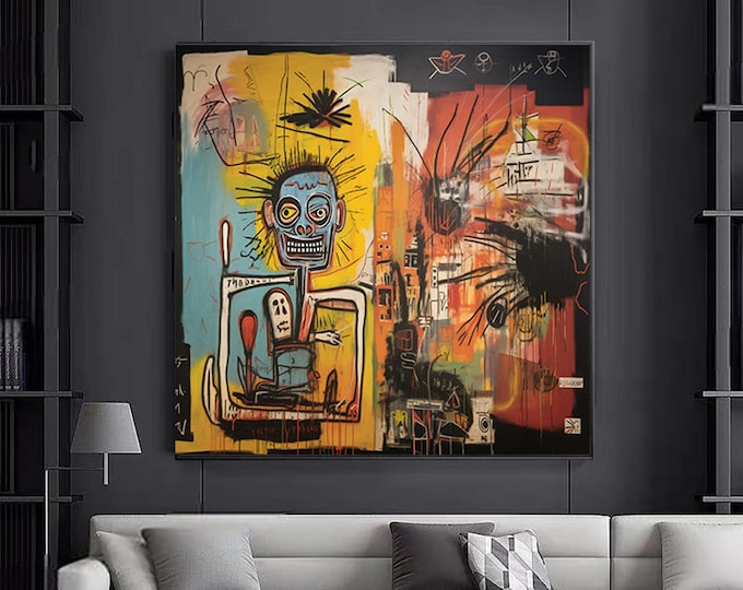 Modern Street Art, Original Graffiti Art, Unique Abstract Wall Paintings On Canvas, Abstract Graffiti Art, Colorful Paintings, Ready to Hang