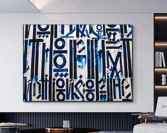 Large Abstract Retna Wall Art Graffiti American Reproduction Painting Canvas Wall Art Poster Print Graffiti Art,Abstract Art