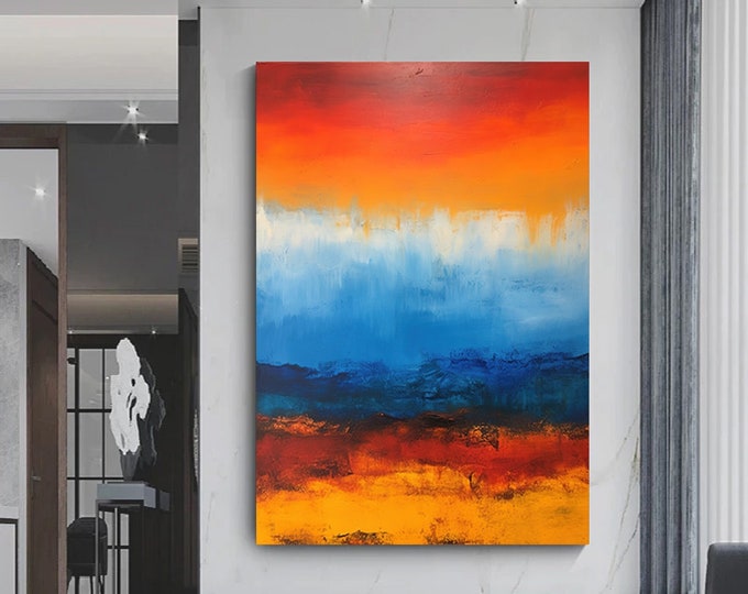 Abstract-oil painting-art style canvas wall art,Abstract colorful canvas printing