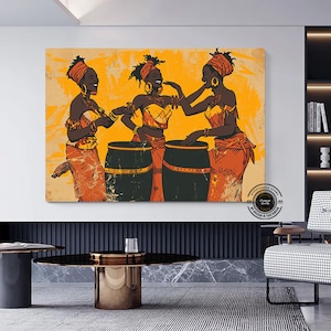 African Abstract Art Framed Poster, African Wall Art, African Woman, Abstract African Art, African Art, African Poster, Afro Woman, Print