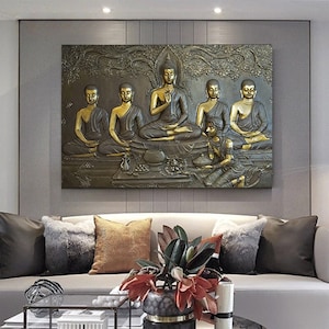 Buddha Canvas, Print, Wall Art Canvas Design, Ready To Hang Decoration, Buddha Print Wall Art,Asian Wall Art,Buddha Wall Art,Buddha Poster,