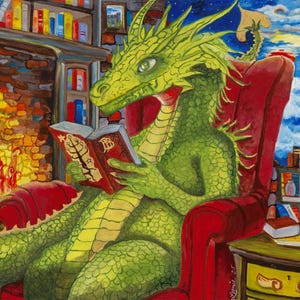 Dragon Gifts, Fantasy Art, Digital Artwork, Creature Art, Dragon Wall Art, Original Artwork, Fan Art