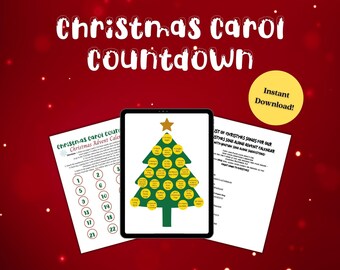 Christmas Carols Countdown - Singing Advent Calendar