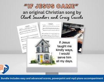 If Jesus Came - is an original song by Clark Saunders and Craig Cassils