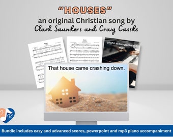 Houses - an original Christian song by Clark Saunders and Craig Cassils recounts a favorite story from the Sermon on the Mount.