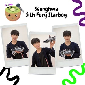 Seonghwa Ateez photo sets Sith Fury Starboy